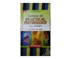 Manual of practical physiology