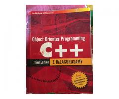 Object Oriented Programming with C++