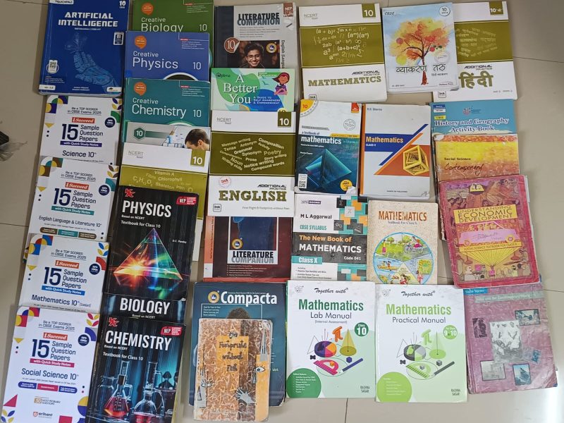 10th Class all subject books with sample papers