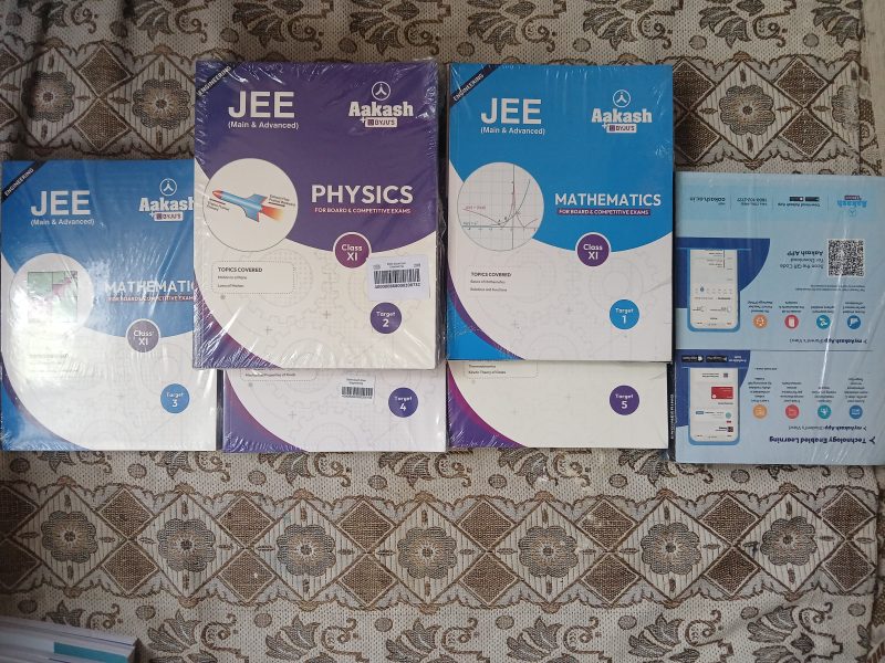 🚀BRAND NEW (Sealed!) Complete Aakash JEE Main & Advanced Study Material (Class 11 & 12, session 2024-25) 📚